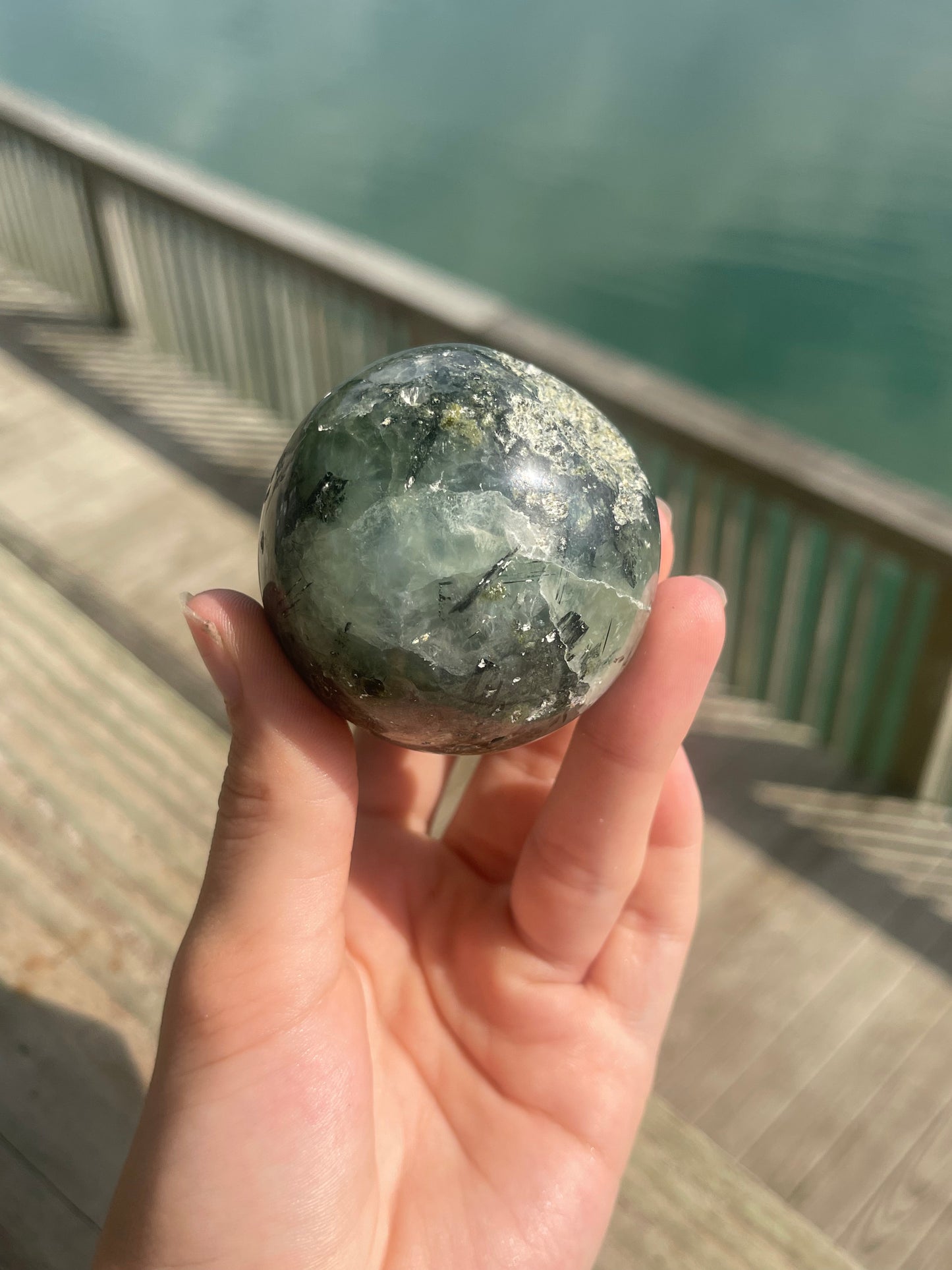 Prehnite with Epidote