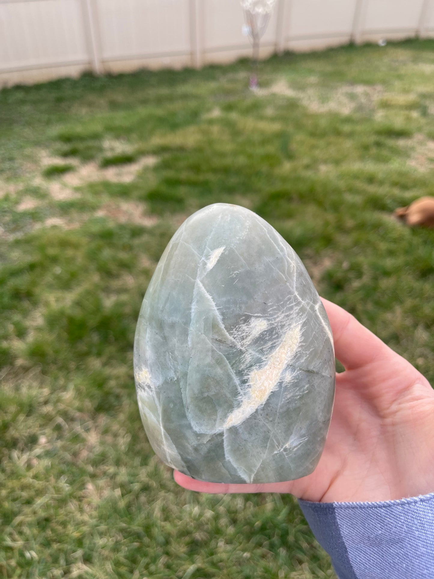 Garnierite / Green Moonstone Freeform #1