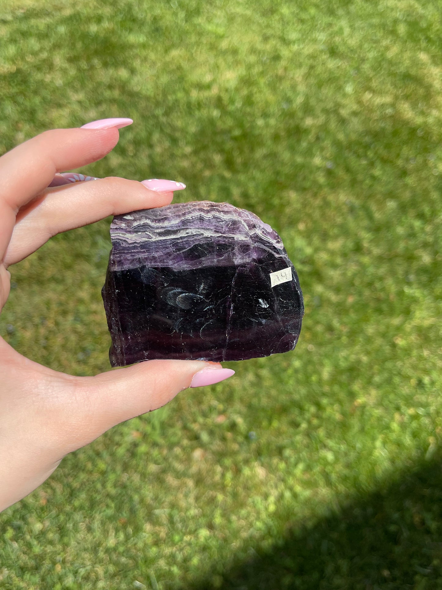 Fluorite slab #14