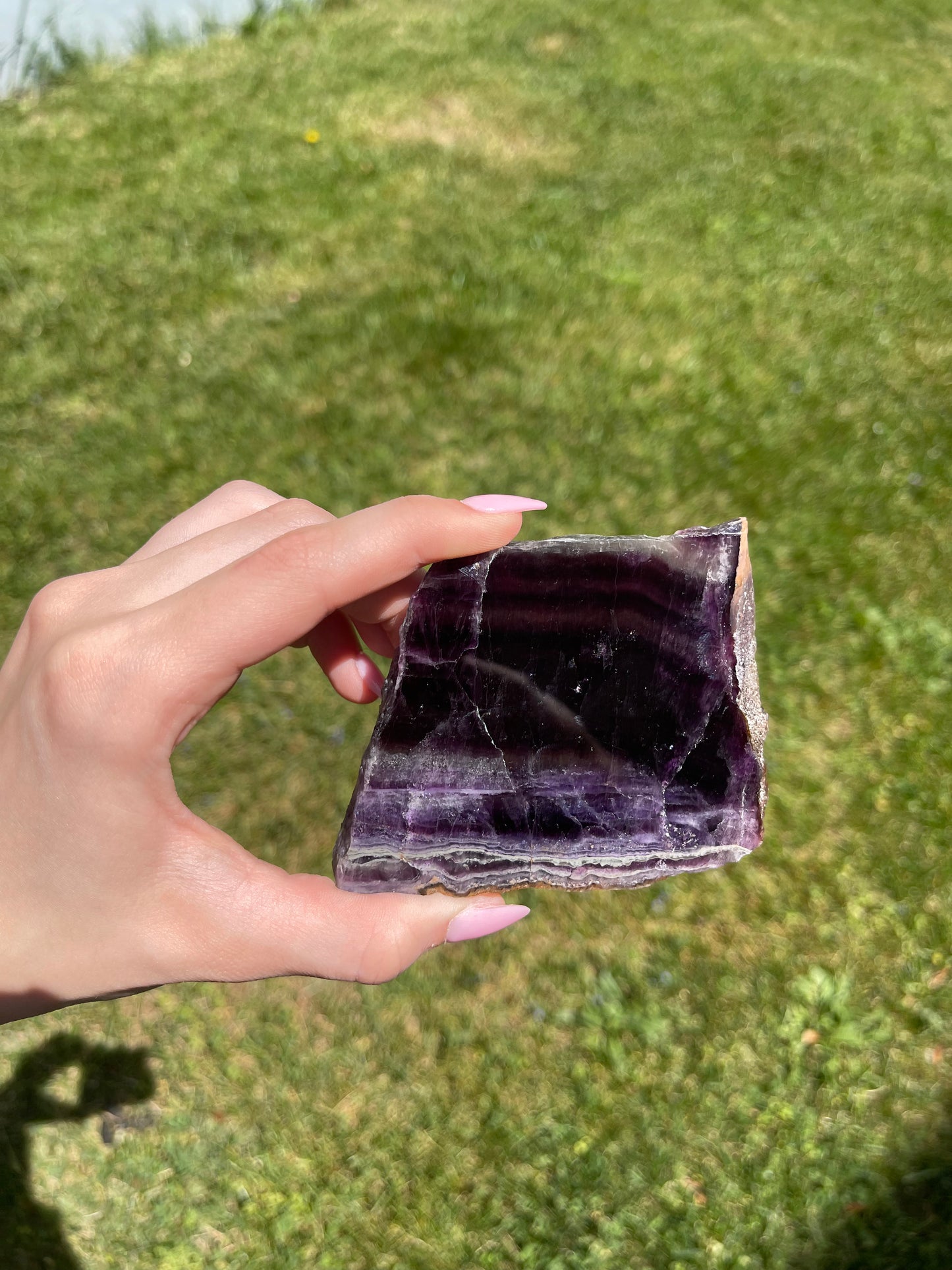 Fluorite slab #16