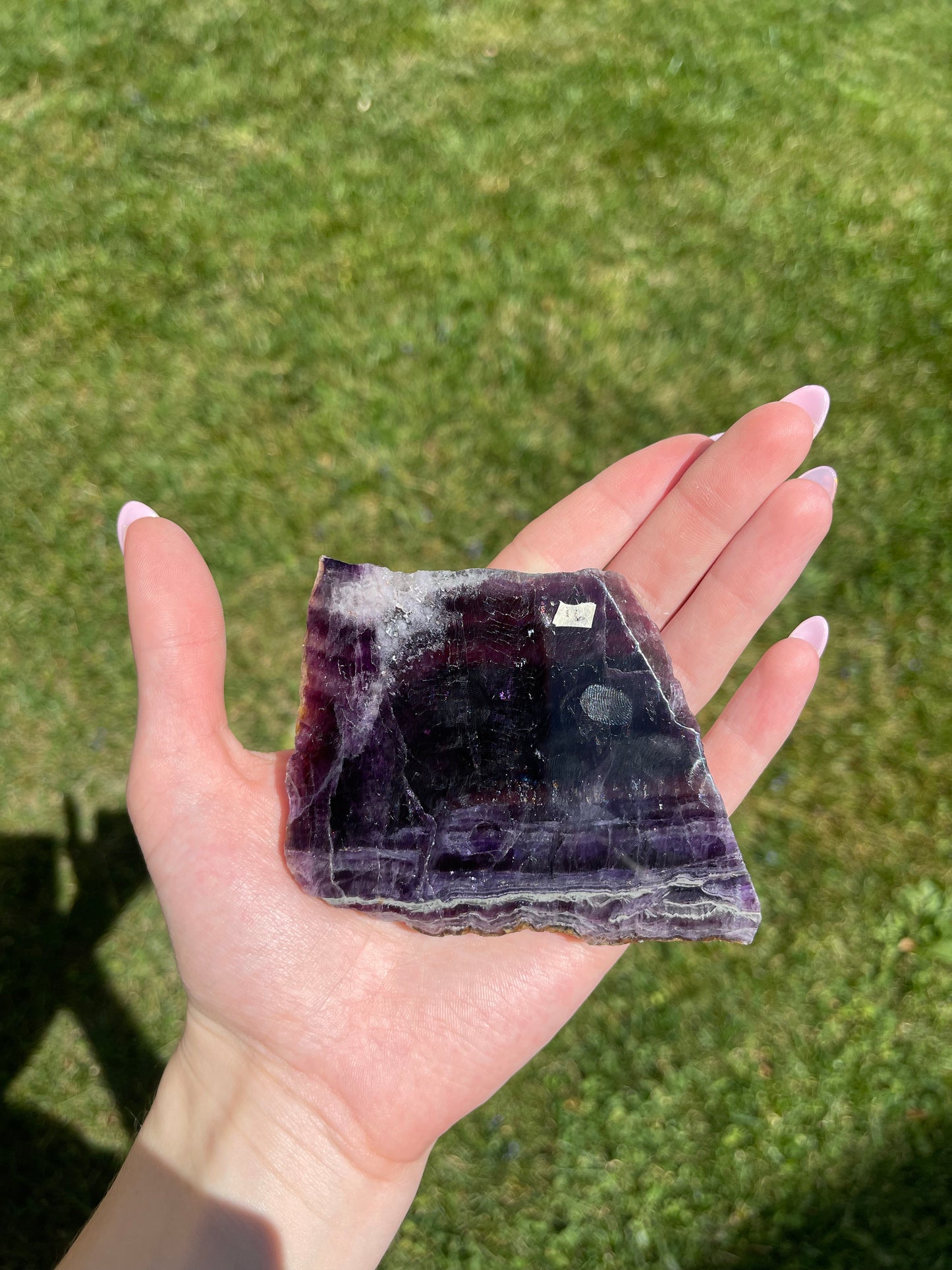 Fluorite slab #16