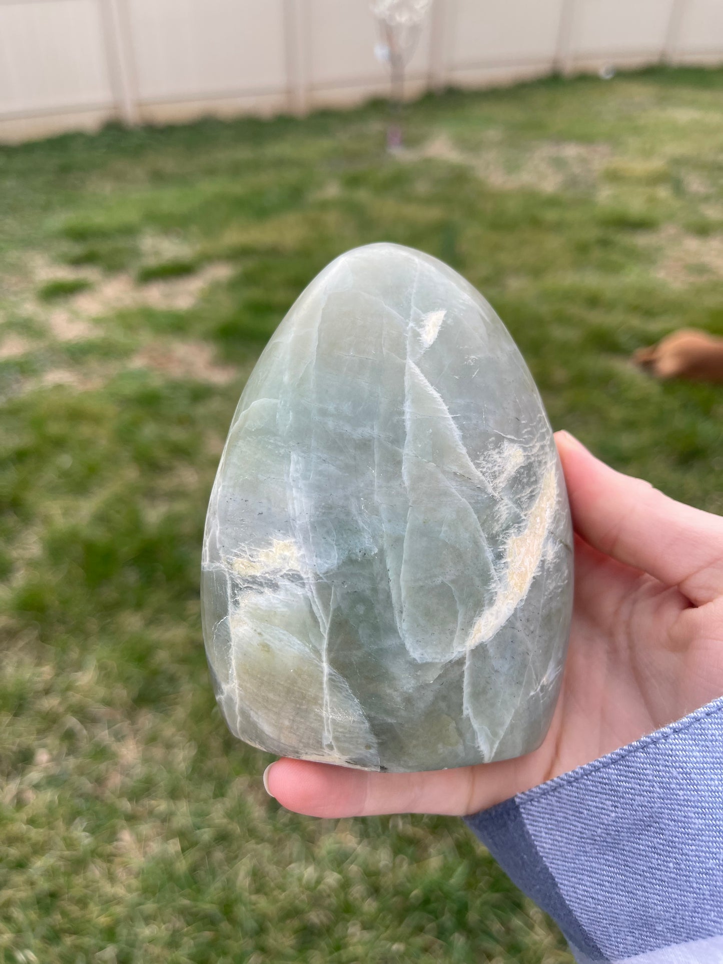 Garnierite / Green Moonstone Freeform #1