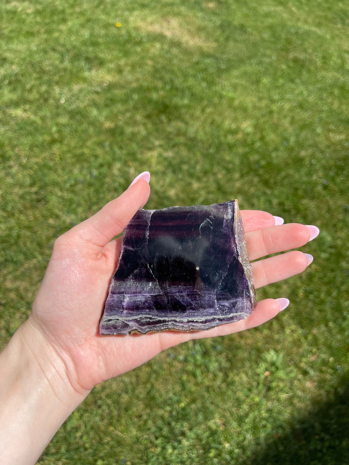 Fluorite slab #16