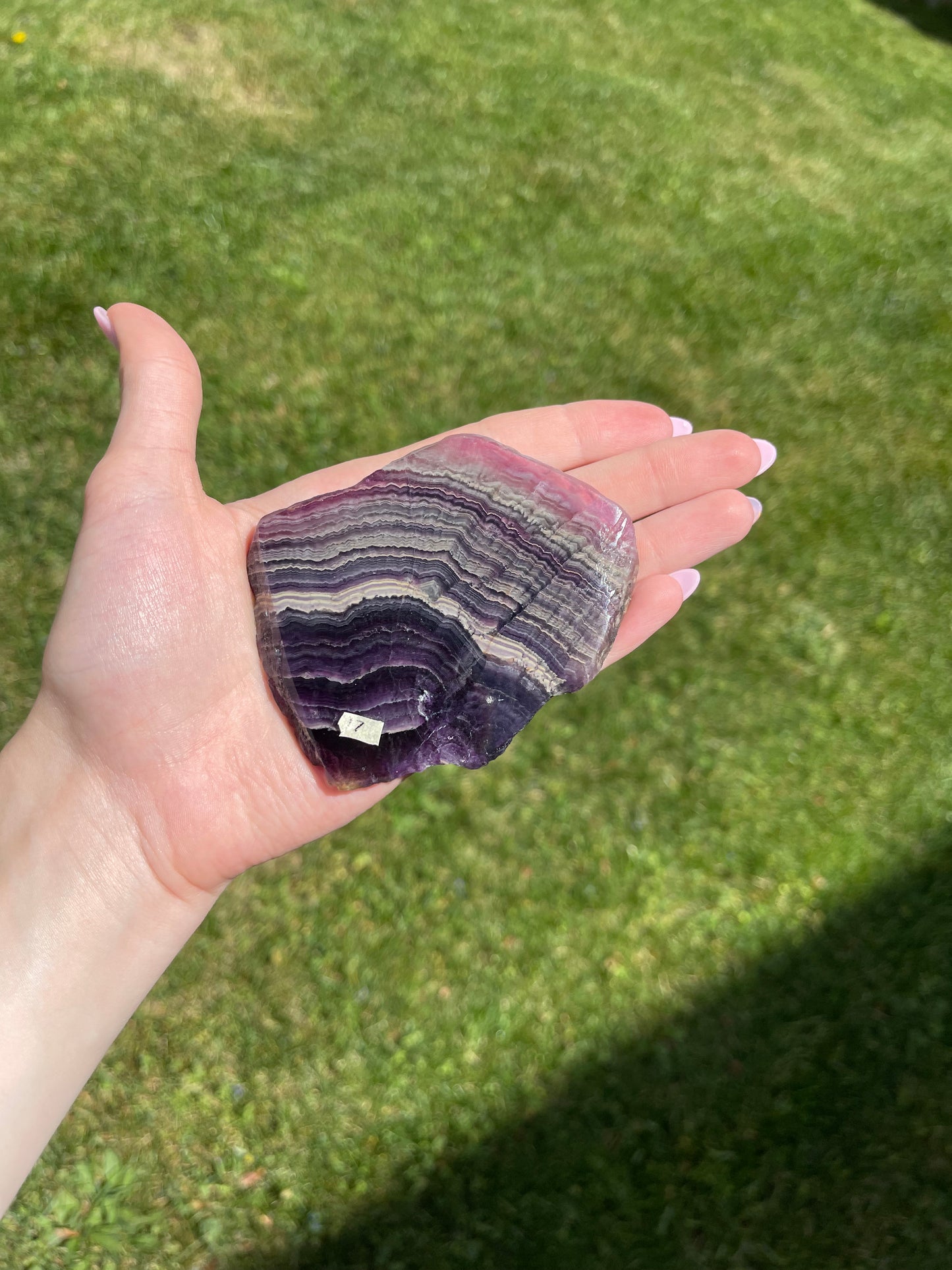 Fluorite slab  #17