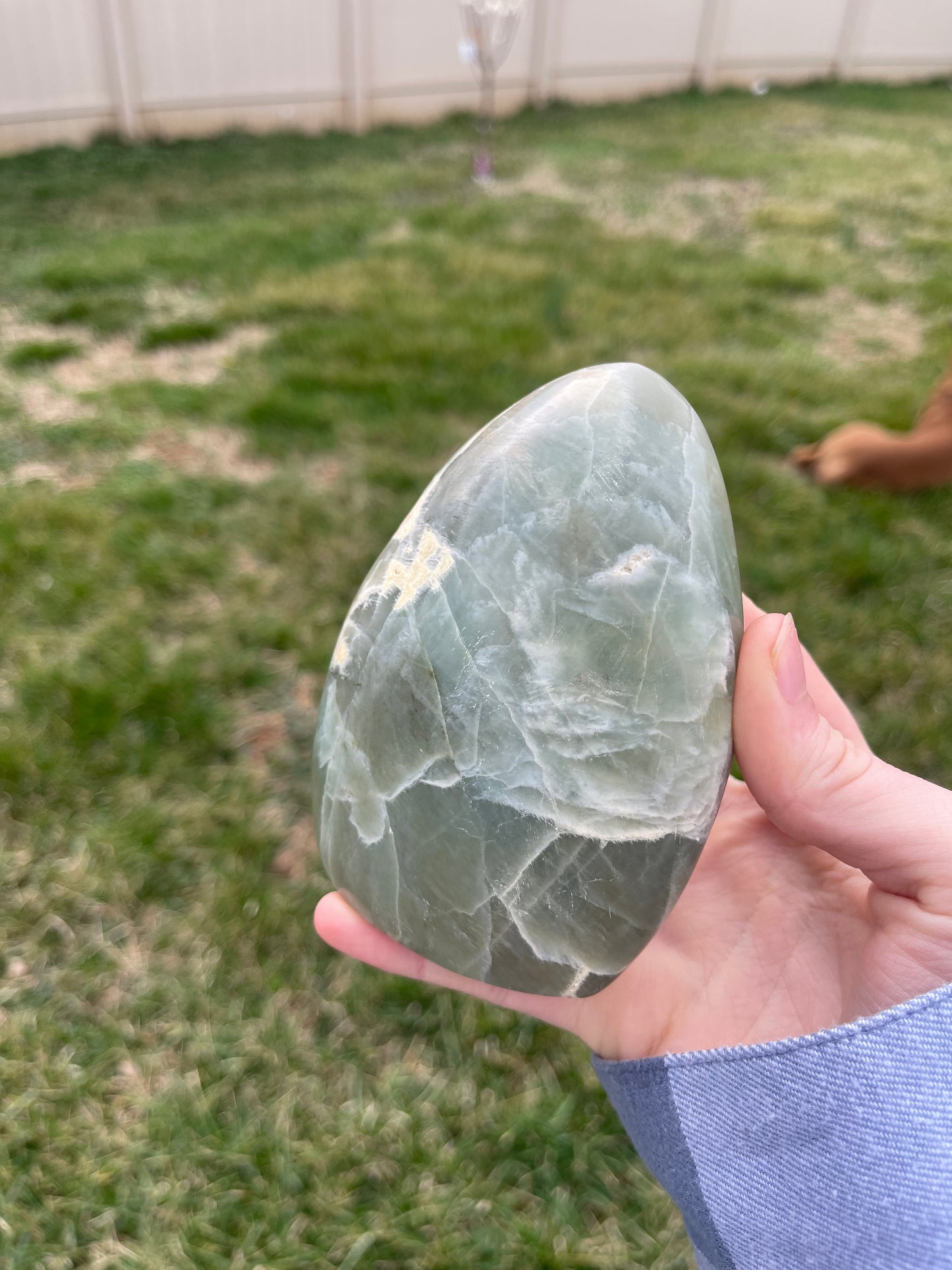 Garnierite / Green Moonstone Freeform #1