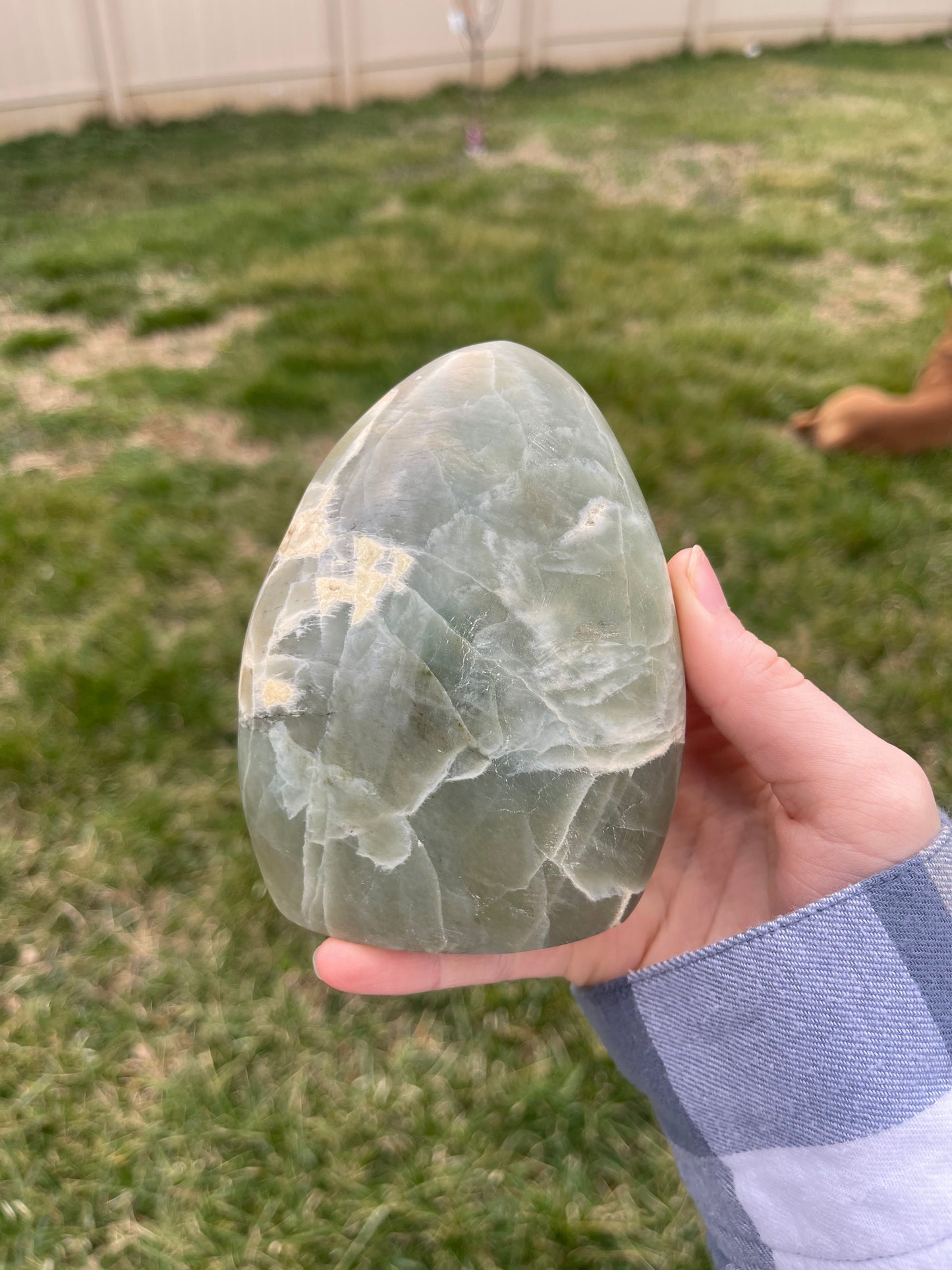 Garnierite / Green Moonstone Freeform #1