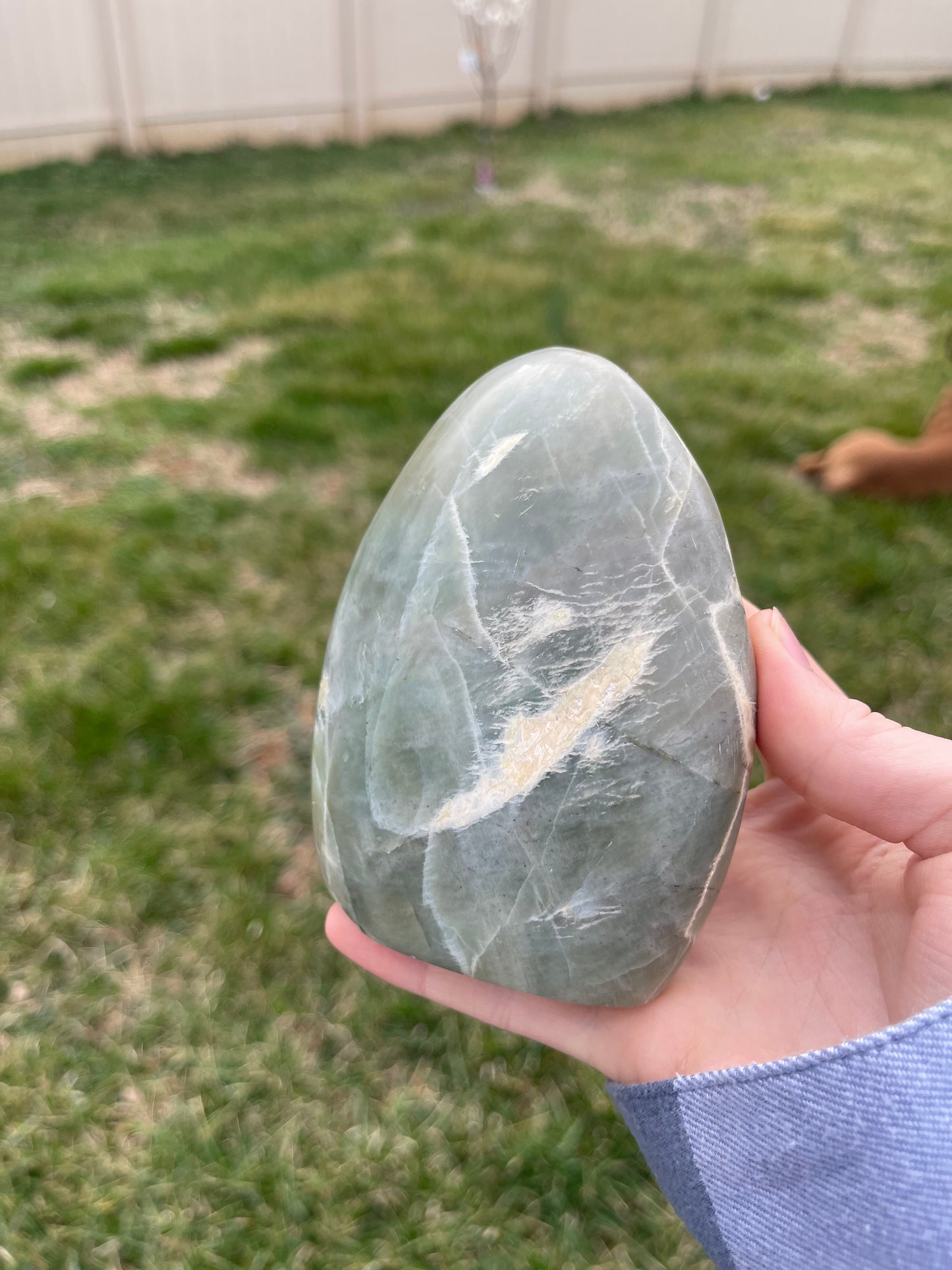 Garnierite / Green Moonstone Freeform #1