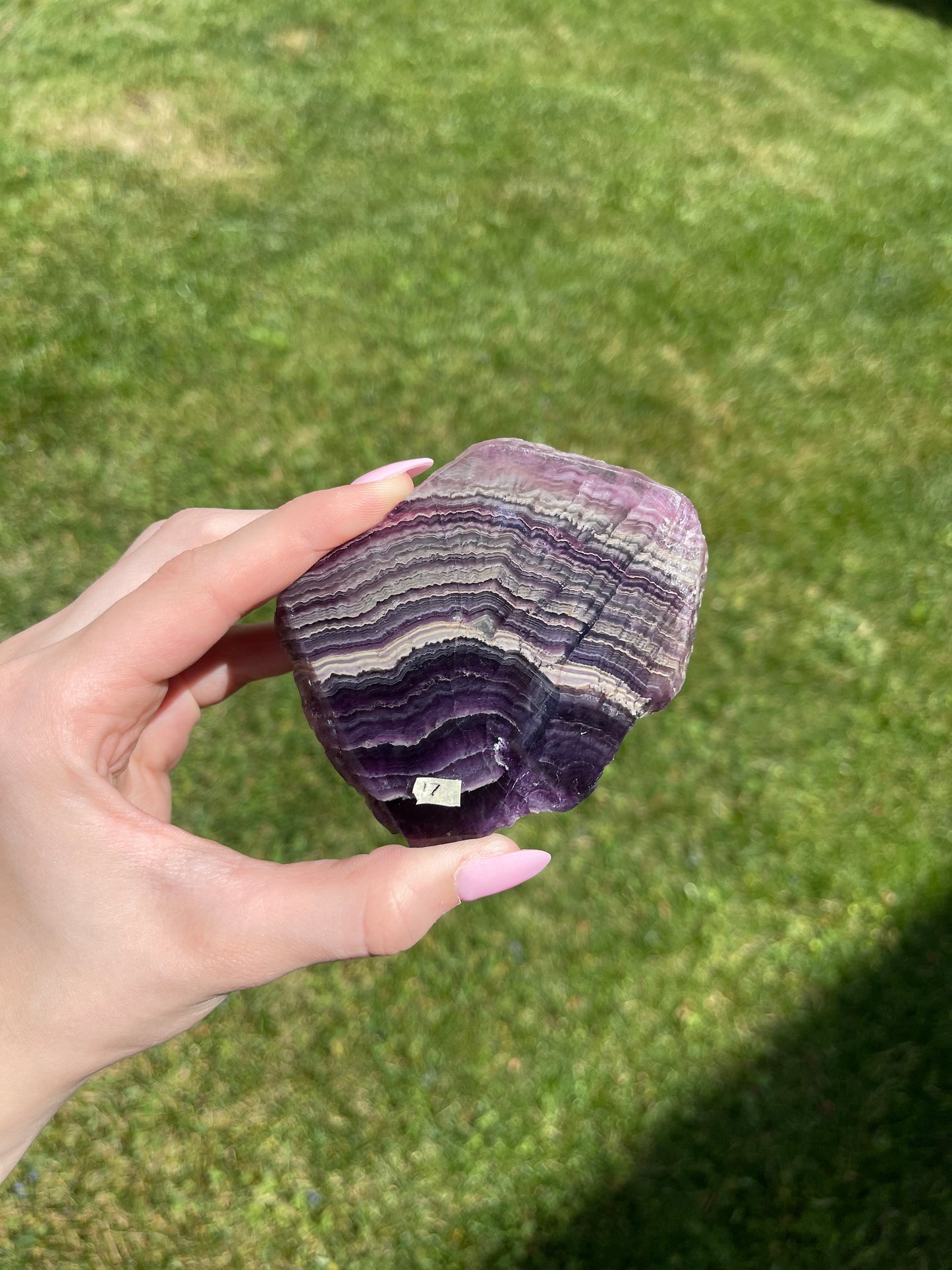 Fluorite slab  #17